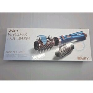 Cortex Beauty 2-in-1 Revolver Hot Brush OPEN BOX Blue [$250 VALUE]